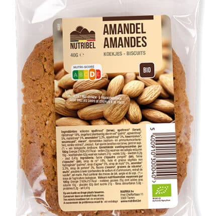 Nutribel Spelt amandelkoek bio