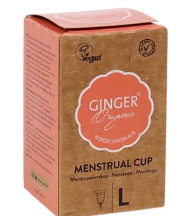 Ginger Organic Menstruatiecup TPE - maat L