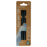Econovo Gelpennen 0,7mm blauw/zwart
