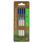 Econovo Gelpennen uitwisbaar blauw