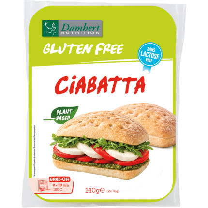 Damhert Glutenvrije Ciabatta Plantbased