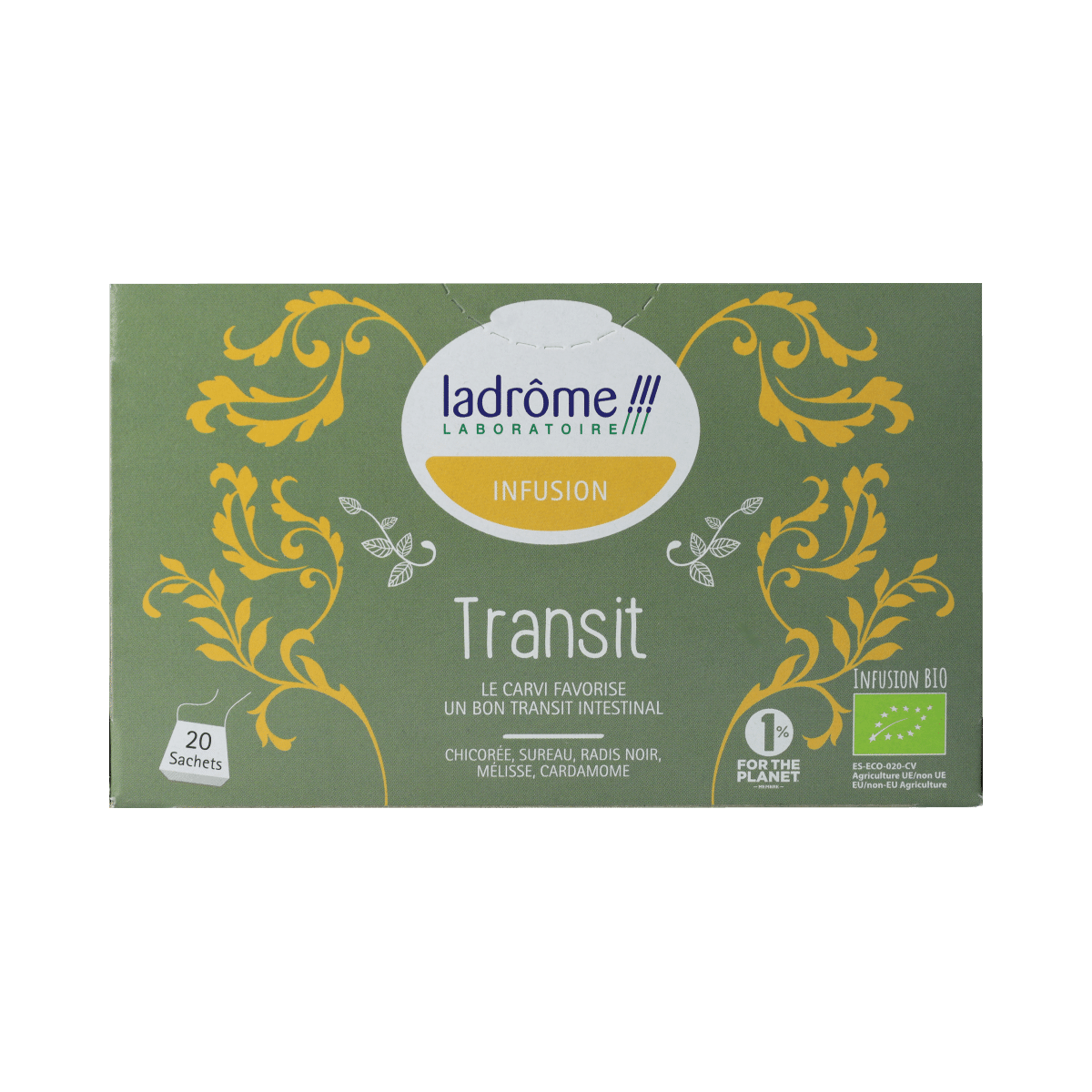 3486330129449_A1N1.png Ladrome Stoelgang infusie bio - Afbeelding 1