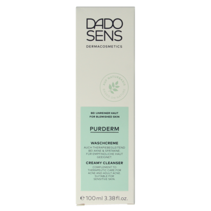 Dado Sens Purderm creamy cleanser bio