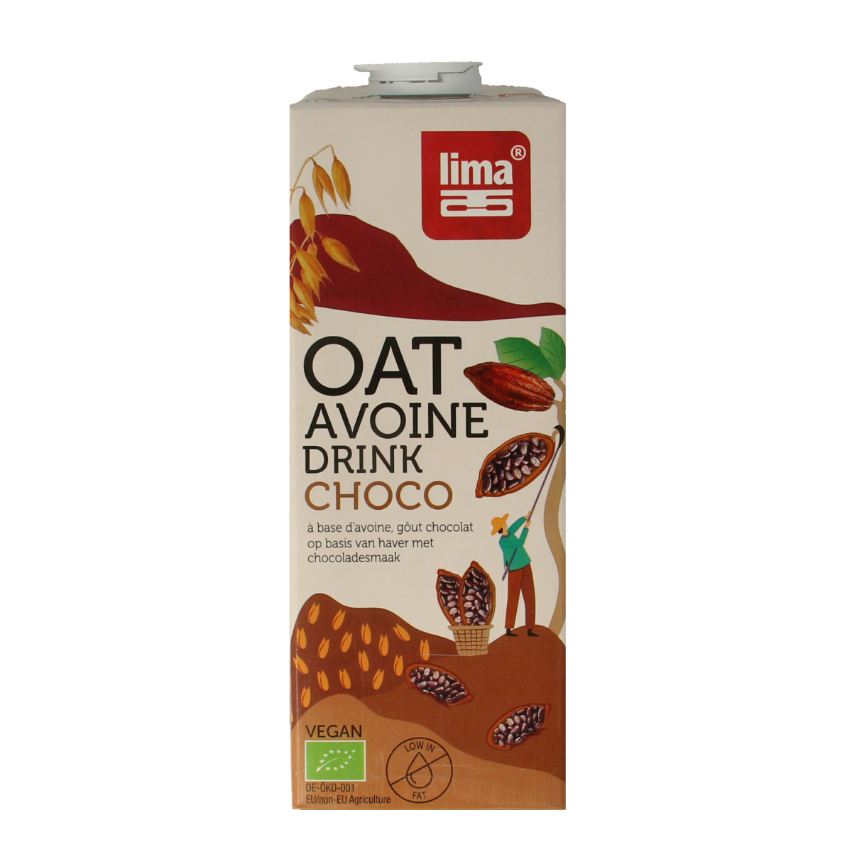 5411788044837_A1N1.png Lima Oat drink choco bio - Afbeelding 1