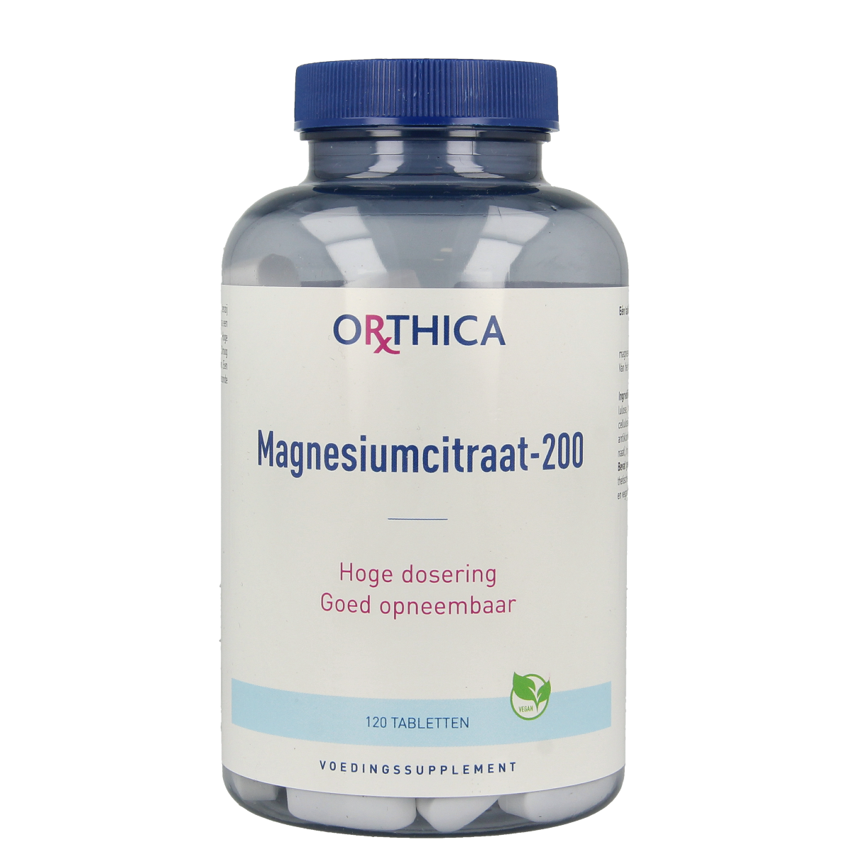 8714439559412_A1N1.png Orthica Magnesium citraat 200 - Afbeelding 1