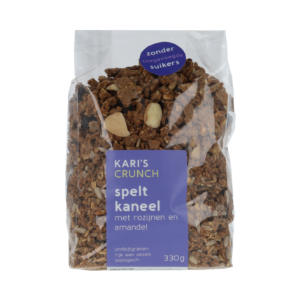 Kari's Crunch  Granola spelt kaneel bio
