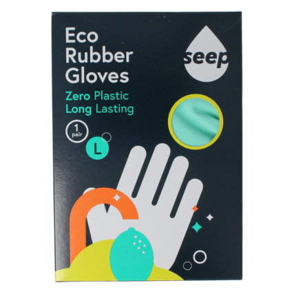 Seep Handschoen rubber eco maat L