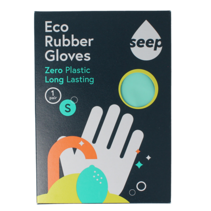 Seep Handschoen rubber eco maat S