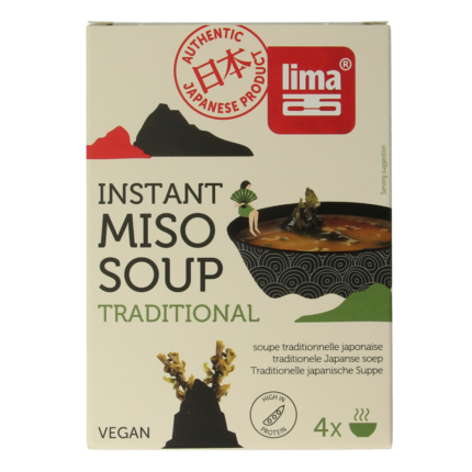 Lima Instant miso soep 4 x 10 gram