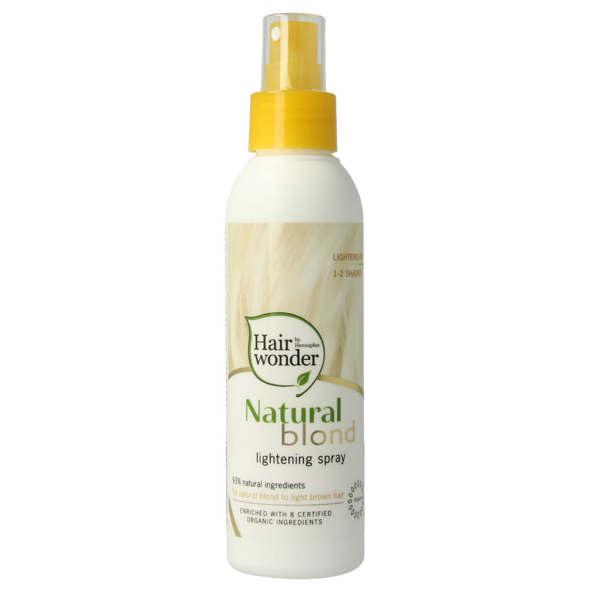 8710267190049_A1N1.png Hairwonder Natural blond lightening spray - Afbeelding 1