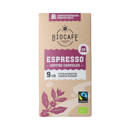Biocafe Koffiecapcules espresso