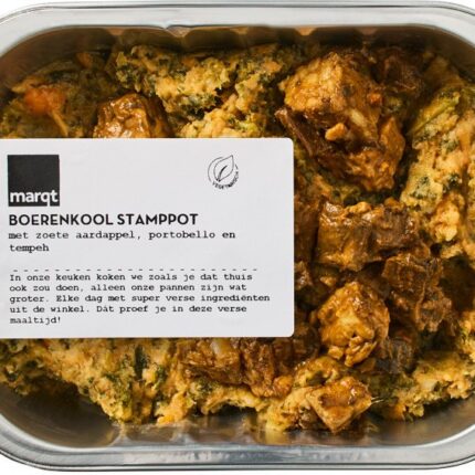 Marqt Boerenkoolstamppot met zoete aardappel 450 g