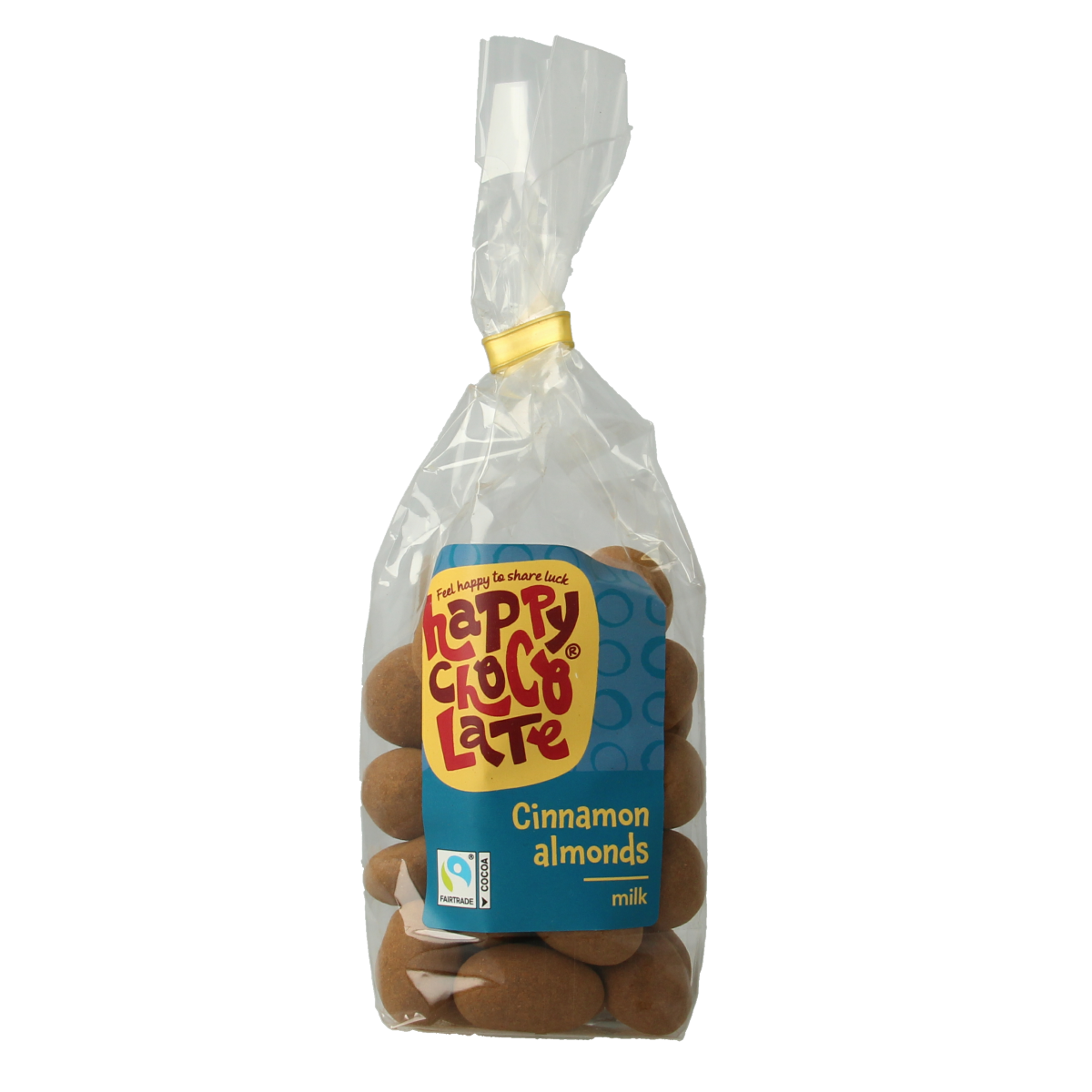 8711521931712_A1N1.png Happy Chocolate Chocolade kaneel amandelen bio - Afbeelding 1