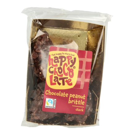 Happy Chocolate Chocolade pindarotsen puur bio