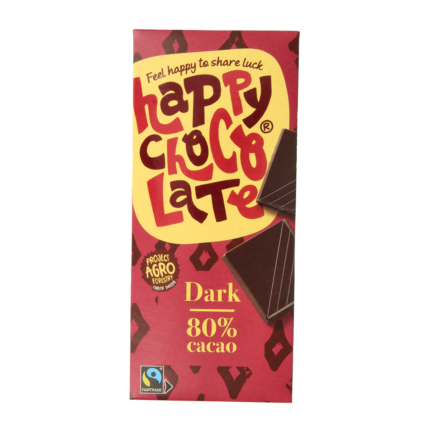 Happy Chocolate Puur 80% bio