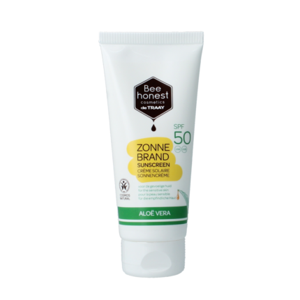 Traay Bee Honest Zonnebrand aloe & honing SPF50
