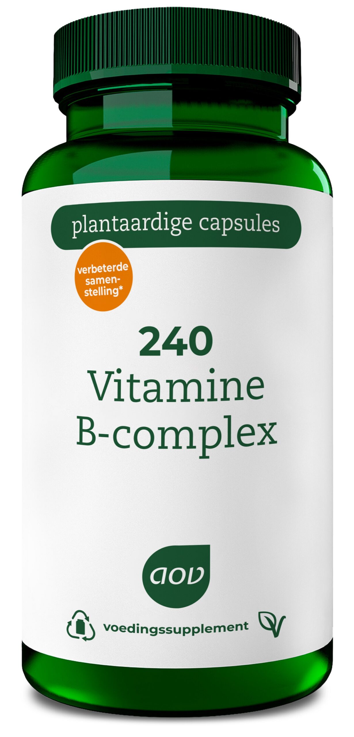 8715687802404_A1N1.jpg AOV 240 Vitamine B complex - Afbeelding 1