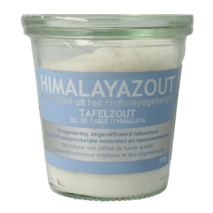 Esspo Himalayazout tafelzout wit fijn glas