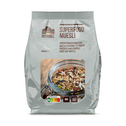 Nutribel Havermuesli superfoods glutenvrij bio