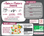 Pain Des Fleurs Krokante crackers proteine glutenvrij bio - Afbeelding 2